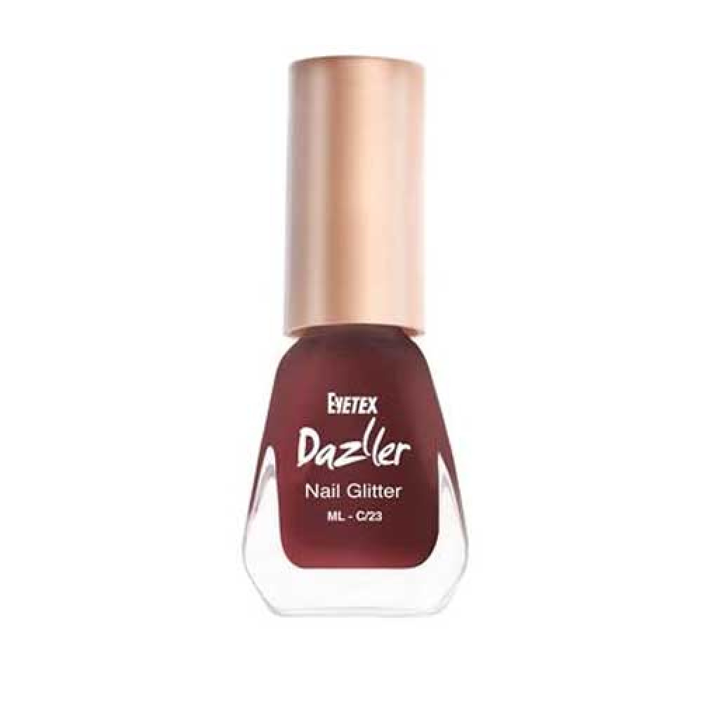 Buy Eyetex Dazller Nail Glitter - DBK1 (Slate) 12 ml Online at Best Price - Nail  Polish
