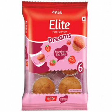 Elite Dreams Strawberry Cup Cake 140g