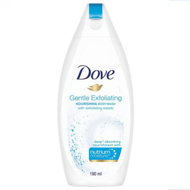 Dove Gentle Exfoliating Nourishing Body Wash 190ml