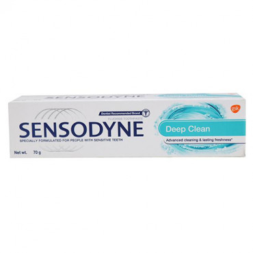 Sensodyne Deep Clean Toothpaste 70g