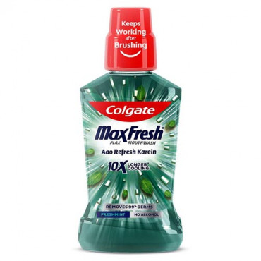 Colgate Max Fresh Plax Freshmint Mouth Wash 250ml