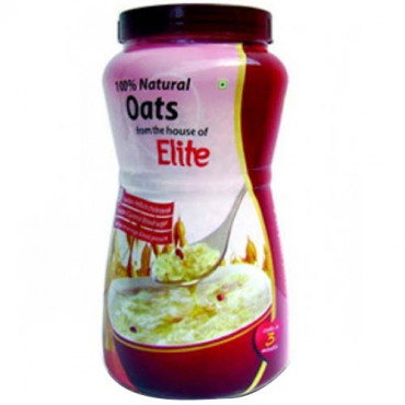 Elite White Oats 500g  (Jar)