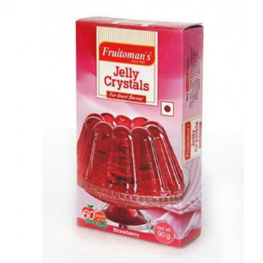 Fruitomans Jelly Crystals Strawberry 90Gg