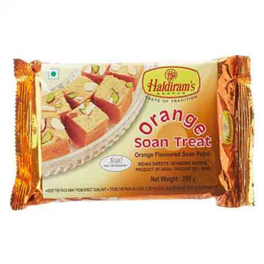 Haldiram's Orange Soan Treat Papdi 250g