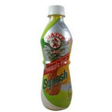 Happy Pineapple Fruit Squash 750ml