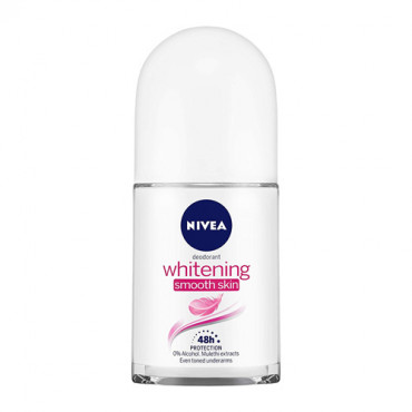 Nivea Deodorant Whitening Smooth Skin Roll-On 50ml