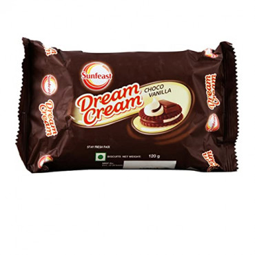 Sunfeast Bounce Dream Cream Choco Vanilla Cream 120g